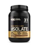 Optimum Nutrition ON Gold Standard 100% Isolate Pure Whey Protein Naturally Occurring BCAAs and Glutamine Pre and Post Workout Chocolate Flavour 31 Servings 930 g - Buy Online on GoSupps.com
