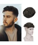 Silk-Co Toupee Extensions for Men - Real Human Hair 7A Light Brown Hair Parts - Premium Quality Male Hair Extensions - Buy Online on GoSupps.com