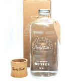 Organic Whitenening Mouthwash - Food Grade Peroxide + Essential Oils - Vegan & Cruelty Free - 16 oz Glass Jar - Buy Online on GoSupps.com