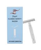 Pearl Double Edge Open Comb Safety Razor for Men - Eco-Friendly Brass Metal Razor | Premium Shaving Kit for Valentine's Gift - Buy Online on GoSupps.com