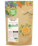Wholefood Earth Organic Yellow Split Peas 2kg - GMO Free, Vegan, High Fibre & Protein | Certified Organic - Buy Online on GoSupps.com