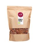 FRUTEG Loser Fruit Tea Mango & Orange 1000 g | Fruit tea loose - finest leaf quality | Summer-sized tea mixture controlled biological cultivation | Fruit tea bio lots 1 kg - Buy Online on GoSupps.com