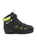 Whitewoods Unisex 802 XC Cross Country Ski Boots Black/Yellow 42 | Weatherproof & Breathable Adventure Touring Boots - Buy Online on GoSupps.com