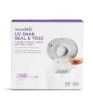 Munchkin UV Snap  Seal & Toss Diaper Pail Refill Bags  Holds 600 Diapers  20 Count - Buy Online on GoSupps.com
