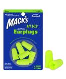 Mack's Hi-Viz Soft Foam Earplugs 3 Pair - 32dB High NRR for Shop Work, Industrial Use, Motor Sports, and Shooting - Buy Online on GoSupps.com
