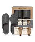 Baylis & Harding The Fuzzy Duck Bergamot Hemp & Sandalwood Men's Luxury Slipper Gift Set (Pack of 1) - Vegan Friendly - Buy Online on GoSupps.com