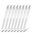 simarro 6 Pcs Metal Nail Files Stainless Steel Fingernail Toenail Files Double Sided Manicure Files for Polish Nail Nail Cleaner Tool - Buy Online on GoSupps.com