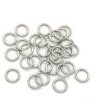 Hamineler 30 PCS Smoothing Welded 304 Stainless Steel O-Ring Welded Round Rings for Camping Belt  Dog Leashes  Luggage Accessories (3mm15mm ID) - Buy Online on GoSupps.com