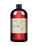 Organic Pure Oil 32 oz Rose Hydrosol Water Spray Mist - 100% Pure Rosewater Toner for Skin, Hair, Linens & Rooms - Buy Online on GoSupps.com