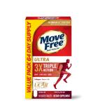 Move Free Ultra Triple Action Joint Support Supplement - Type II Collagen Boron & Hyaluronic Acid - Supports Joint Comfort, Cartiliage & Bones in 1 Tiny Pill Per Day, 64 Tablets (64 servings)* - Buy Online on GoSupps.com
