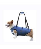 COODEO Dog Harness - Adjustable Lifting Belt for Pets | Support & Rehabilitation for Old & Disabled Dogs - Padded Breathable Straps - XS Blue - Buy Online on GoSupps.com
