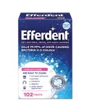 Efferdent Original Anti-Bacterial Denture Cleanser Tablets | 102 Count | Packaging May Vary - Buy Online on GoSupps.com