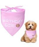 Dog Birthday Bandana Birthday Girl Dog Birthday Supplies for Small Medium Dog Pet - Buy Online on GoSupps.com