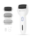 MYCARBON Electric Foot File Callus Remover Rechargeable Pedicure Kit for Dry Skin & Cracked Heels Ideal Gift for Smooth Feet - Buy Online on GoSupps.com