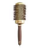 Olivia Garden - Expert Blowout Shine Gold & Brown Hairbrush - 55 55mm - Buy Online on GoSupps.com