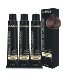 Femmas Hair Color 3x Light Blonde Ash 8.1 | Professional Permanent Cream with Argan Oil Keratin & Ceramids | Radiant Durable Color | 100 ml | 3 Pack - Buy Online on GoSupps.com