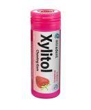 Miradent Xylitol Children's Dental Gum - Sugar-Free Vegan Strawberry | 30 Pieces | Caries Prevention & Plaque-Resistant | Aspartame & Sorbitol Free - Buy Online on GoSupps.com
