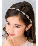 Sweetv Flower Girl Headband - Princess Crystal Hairpiece for Wedding, Birthday Party, First Communion - Buy Online on GoSupps.com