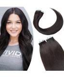 SEGO TAPE Extensions - 100% Remy Human Hair Natural Black 30cm 10 Bricks 20g Adhesive Tape 7A Quality - Buy Online on GoSupps.com