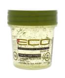 Eco Style Ecoco Gel Olive Oil - 100% Pure Nourishing Hair Gel for Shine & Split Ends - 1.6 Oz - Buy Online on GoSupps.com