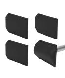 Linkidea 4-Piece Razor Planing Head Protection - Handmade Double-Edged Razor Travel Cover & Accessories (Black) - Safe International Shipping - Buy Online on GoSupps.com