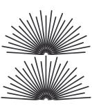 inSowni 50 Pack Wooden Hair Sticks Pencil Hair Pins for DIY Bun Updo | Classic Vintage Retro Hanfu Chinese Chopsticks Base | Women Girls Accessories - Buy Online on GoSupps.com