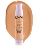 NYX Professional Makeup Covering Serum - Medium Coverage Concealer for Dark Circles & Redness Natural Finish 9.6ml - Bar With Me Medium Golden - Buy Online on GoSupps.com