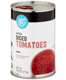 Amazon Brand - Happy Belly Petite Diced Tomatoes, 14.5 Ounce - Buy Online on GoSupps.com