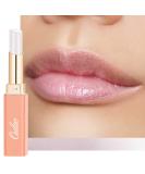 Oulac Moisture Shine Lipstick - Sheer Milky White Lip Balm for Dry Lips | Vegan Hydrating Lipstick with Glossy Finish - Halo S3 - Buy Online on GoSupps.com