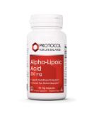 Protocol Alpha-Lipoic Acid Supplement 250mg Antioxidants for Blood Flow & Heart Health | Grape Seed Extract & Bioperine | Dairy Free & Kosher | 90 Veg Capsules - Buy Online on GoSupps.com
