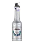 MONIN Blueberry Fruit Mix Puree 1 Litre - Ideal for Cocktails, Smoothies, and Mocktails | Vegan-Friendly, Allergen-Free, 100% Natural | 2-in-1 Blueberry Puree and Sugar Syrup Hybrid - Buy Online on GoSupps.com