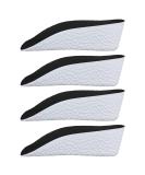 2 Pairs Orthopedic Height Increase Insoles - 1.38 Inch Arch Support Pads for Men & Women - Black High Heel Cushions - Buy Online on GoSupps.com