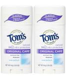 Tom's of Maine Natural Deodorant Stick Unscented 2.25 oz - Pack of 2 - Buy Online on GoSupps.com