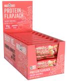Uncle Jack's Protein Flapjacks | 16 x 100g | 18g Protein | High Protein High Fibre | Vegetarian | (Cherry Bakewell) - Buy Online on GoSupps.com