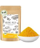 Golden Milk Powder Bio 500g | 100% Natural Turmeric Latte | Premium Ingredients No Added Sugar | Organic & Controlled Cultivation - Buy Online on GoSupps.com