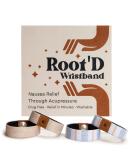 Root'd Nausea Relief Acupressure Wristbands (2 Pairs) - Alleviate Motion Sickness, Morning Sickness, Vertigo, Migraine - Small Size - Buy Online on GoSupps.com