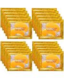 21 Pairs Gold Eye Mask Collagen Eye Gel Pads Under Eye Mask for Puffiness and Dark Circle Under Eye Patches for Women and Men 24k Gold (21 Pairs Boxed) 1 count (Pack of 21) - Buy Online on GoSupps.com