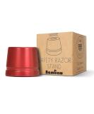 Bambaw Red Safety Razor Stand | Razor Holder Shave Stand | Shaver Holder Stand fits only Metal Safety Razors | Double Edge Razor Stand | Razor Stand Holder | Shaving Stand - Buy Online on GoSupps.com