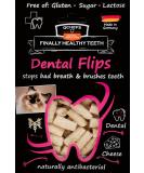 Qchefs Dental Flips: Dental Care Cat Stick Chewing Antibacterial Teeth Cleaning with Tartar - Buy Online on GoSupps.com