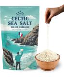 Celtic Sea Salt 500g | 100% Organic Unfiltered | 82+ Natural Minerals | Hand Harvested in Guerande France | Coarse Grey | 1 Pack 500g - Buy Online on GoSupps.com