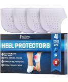Ballotte Premium Silicone Heel Protectors (Small - 4 Pack) | Gel Heel Pads/Silicone Socks for Women & Men - Pain Relief for Cracked Heel | Blister Prevention Heel Cups/Cushions for Plantar Fasciitis Small (4 Pack) - Buy Online on GoSupps.com