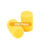 3M Ear Plugs  200 Pairs/Box  E-A-R Classic 312-1201  Uncorded  Disposable  Foam  NRR 29  For Drilling  Grinding  Machining  Sawing  Sanding  Welding  1 Pair/Poly Bag Yellow - Buy Online on GoSupps.com