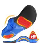 240+lbs Heavy Duty Arch Support Insoles for Plantar Fasciitis - Men/Women Work Boots & Shoes - Size M (9-10.5 Men 10-11.5 Women - Buy Online on GoSupps.com