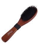 Gentle Grooming Bristle Brush - Boar and Nylon Bristles | Soft Bristle Hair Brush for Afro, Wet, or Curly Hair | Men and Women's Hair Care - Buy Online on GoSupps.com