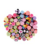 Warm Girl 50PC Canes 3D Design Rods Sticks Sticker Nail Art Decorations Nail Art Tools Cake - Buy Online on GoSupps.com