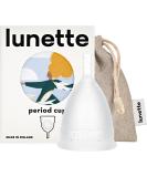 Lunette Menstrual Cup Model 2 Clear - Eco-Friendly Reusable & Comfortable - Buy Online on GoSupps.com