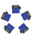 Dztsmart Ventilation Mask Key Rings - 5 Pack CPR Pocket Masks for First Aid & AED Training (Blue) - International Shipping Available - Buy Online on GoSupps.com