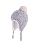 LANGZHEN Toddler Winter Hat Earflap Knit Cap Fleece Lined Beanie 6-12 Months - Gray - Buy Online on GoSupps.com
