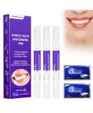 3-Piece Teeth Whitening Pen Set | Fast & Pain-Free Mint Taste Tooth Whitener - Buy Online on GoSupps.com
