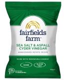 Fairfields Farm Crisps - Sea Salt & Aspall Cyder Vinegar Hand Cooked Potato Crisps 150g | Pack of 5 - Buy Online on GoSupps.com